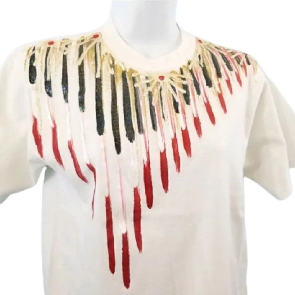 NEW Vintage 80's Custom Hand Painted Tshirt Size Small - Picture 4 of 9